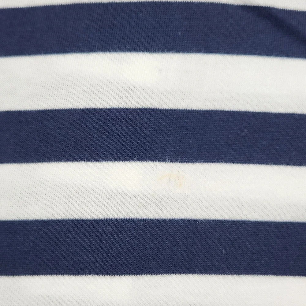 NWT Polo Ralph Lauren Striped Polo Shirt XL Blue Classic Fit Pocket Tee
